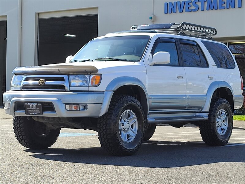 2000 Toyota 4Runner Limited 4X4 / V6 3.4L / LEATHER / REAR  DIFFERENTIAL LOCKER / NEW LIFT / NEW TIMING BELT / 122,000 MILES - Photo 1 - Portland, OR 97217