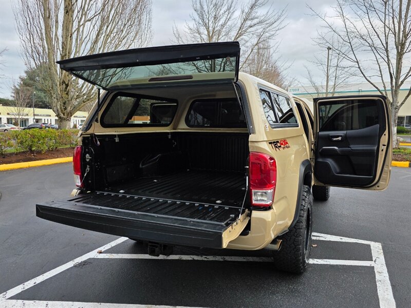 2017 Toyota Tacoma 6-SPEED V6 TRD / DIFF LOCK / BF GOODRICH / LIFTED / METHOD WHEELS / MATCHING CANOPY / MANUAL TRANSMISSION - Photo 27 - Portland, OR 97217