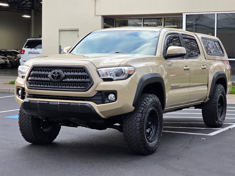 2017 Toyota Tacoma 6-SPEED V6 TRD / DIFF LOCK / BF GOODRICH / LIFTED / METHOD WHEELS / MATCHING CANOPY / MANUAL TRANSMISSION - Photo 1 - Portland, OR 97217