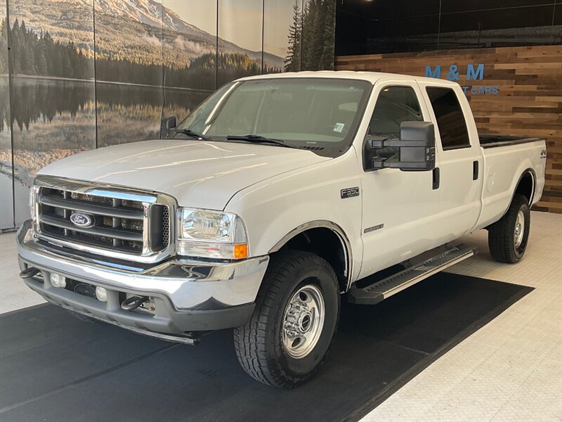 2002 Ford F-350 XLT Crew Cab 4X4 / 7.3L DIESEL / 6-SPEED MANUAL / LONG ...