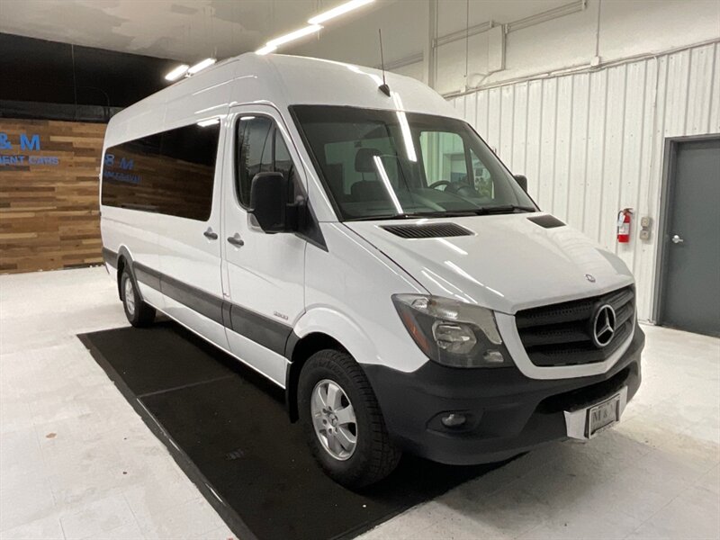 2014 Mercedes-Benz Sprinter 2500 Passenger 3.0L V6 DIESEL / High Roof 170 " WB  / 12-Passenger w. CARGO AREA / Navigation & Backup Camera / HIGHROOF & 170 " WB / BRAND NEW TIRES - Photo 2 - Gladstone, OR 97027