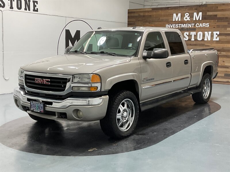 2005 GMC Sierra 2500 SLT Crew Cab 4X4/ 6.6L DURAMAX DIESEL /LOCAL TRUCK  / ZERO RUST - Photo 1 - Gladstone, OR 97027