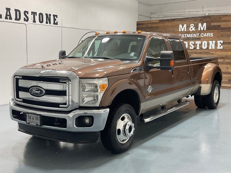 2011 Ford F-350 Lariat Crew Cab 4X4/ 6.7L DIESEL / DUALLY /1-OWNER / BRAND NEW SET OF TIRES / Leather Seats / Navigation & Backup Camera / ZERO RUST - Photo 59 - Gladstone, OR 97027