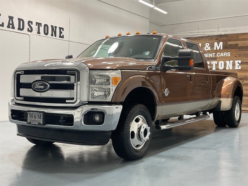 2011 Ford F-350 Lariat Crew Cab 4X4/ 6.7L DIESEL / DUALLY /1-OWNER / BRAND NEW SET OF TIRES / Leather Seats / Navigation & Backup Camera / ZERO RUST - Photo 58 - Gladstone, OR 97027