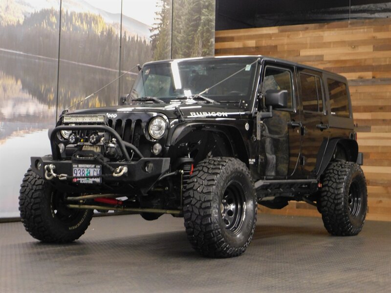 2017 Jeep Wrangler Unlimited Rubicon 4X4 / LIFTED w/ WINCH BUMPERS   - Photo 1 - Gladstone, OR 97027