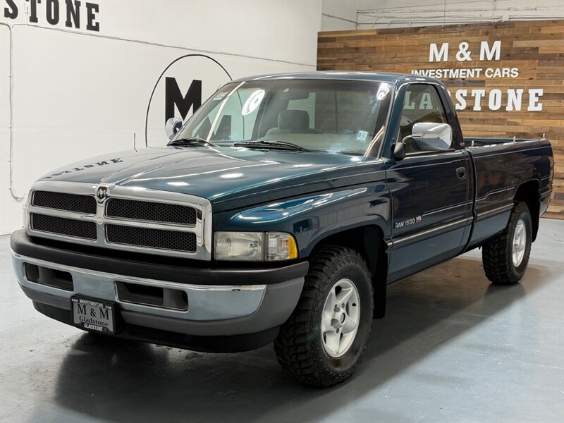 1996 Dodge Ram 1500 Laramie SLT Regular Cab 5.2L V8 /ONLY 46,000 MILES /LONG BED / ZERO RUST - Photo 1 - Gladstone, OR 97027