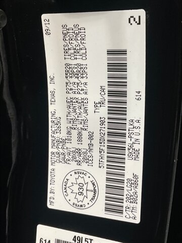 2013 Toyota Tundra Platinum CREWMAX 4X4 5.7L V8 LIFTED LIFTED / ZERO RUST / Heated & Cooled Leather Seats - Photo 54 - Gladstone, OR 97027
