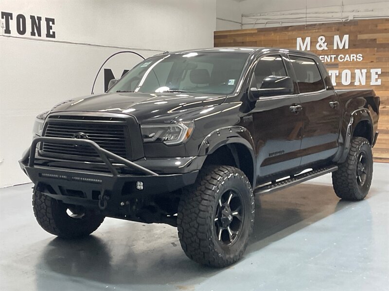 2013 Toyota Tundra Platinum CREWMAX 4X4 5.7L V8 LIFTED LIFTED / ZERO RUST / Heated & Cooled Leather Seats - Photo 1 - Gladstone, OR 97027