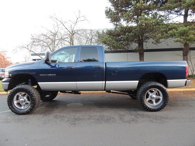 2004 Dodge Ram 2500 SLT/ 4X4 / 5.9L DIESEL/ 6-SPEED MANUAL/LIFTED   - Photo 3 - Portland, OR 97217