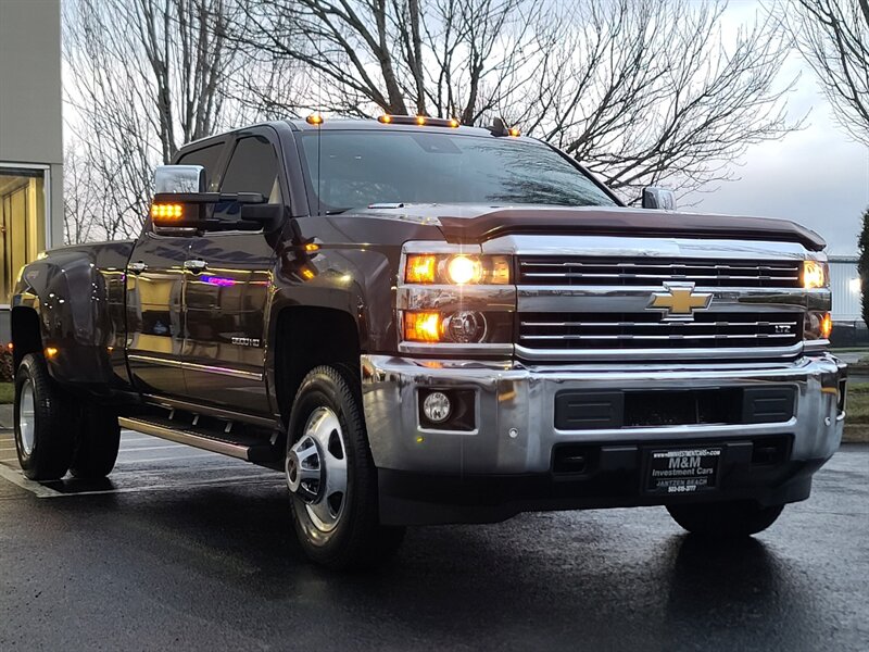 2016 Chevrolet Silverado 3500HD LTZ DUALLY / 4X4 / Diesel / Allison ...