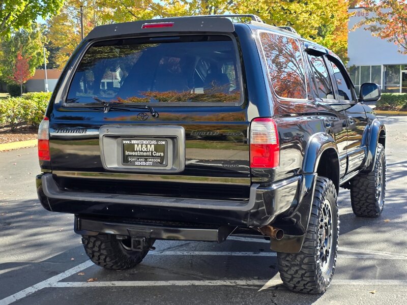2000 Toyota 4Runner Limited 4X4 / V6 3.4 L / LIFTED / REAR DIFF LOCK / TIMING BELT DONE / SUN ROOF / LEATHER / NEW TRD WHEELS / NEW TIRES / ZERO RUST - Photo 8 - Portland, OR 97217