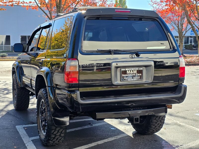 2000 Toyota 4Runner Limited 4X4 / V6 3.4 L / LIFTED / REAR DIFF LOCK / TIMING BELT DONE / SUN ROOF / LEATHER / NEW TRD WHEELS / NEW TIRES / ZERO RUST - Photo 7 - Portland, OR 97217