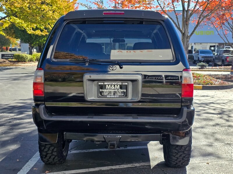 2000 Toyota 4Runner Limited 4X4 / V6 3.4 L / LIFTED / REAR DIFF LOCK / TIMING BELT DONE / SUN ROOF / LEATHER / NEW TRD WHEELS / NEW TIRES / ZERO RUST - Photo 6 - Portland, OR 97217