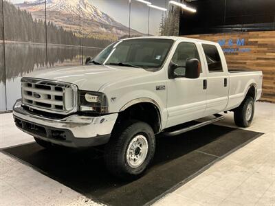 2001 Ford F-350 XL Crew Cab 4X4 / 5.4L V8 / LONG BED / 1-TON  / Rear Airbags / Towing Package / 146,000 MILES