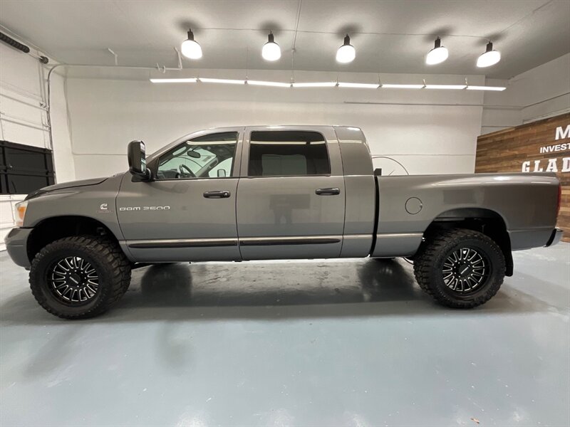 2006 Dodge Ram 2500 Laramie MEGACAB 4X4 / 5.9L DIESEL / NEW TIRES  / Leather w. Heated Seats / Power Running Board / LEVELED w. NEW WHEELS & TIRES / ZERO RUST - Photo 3 - Gladstone, OR 97027
