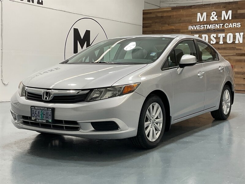 2012 Honda Civic EX-L Sedan / 4Cyl / Sunroof / Leather / 78K MILES  / LOCAL CAR / Heated Seats & Leather - Photo 1 - Gladstone, OR 97027