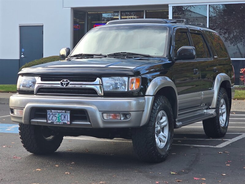 2001 Toyota 4Runner Limited 4X4 / V6 3.4 L / ALL STOCK / DIFF LOCK  / SUN ROOF / HEATED LEATHER / NEW BF GOODRICH TIRES / ZERO RUST - Photo 1 - Portland, OR 97217