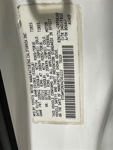 2004 Toyota Tacoma SR5 Extra Cab 4X4 / 2.7L 4Cyl / ONLY 104,000 MILES  / LOCAL OREGON TRUCK w. ZERO RUST - Photo 46 - Gladstone, OR 97027