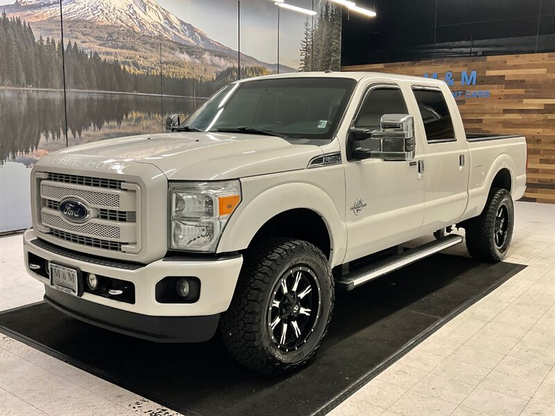 2015 Ford F-350 4x4 Platinum 6.7L DIESEL / LIFTED / LOADED LOADED  / LIFTED w. 35 " BF GOODRICH TIRES & 20 " FUEL WHEELS / SHARP & SUPER CLEAN!! - Photo 1 - Gladstone, OR 97027