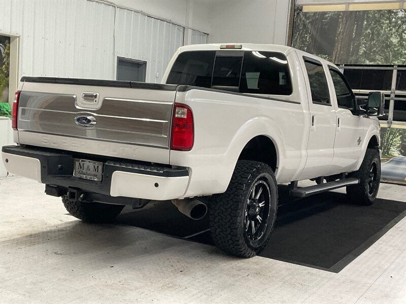 2015 Ford F-350 4x4 Platinum 6.7L DIESEL / LIFTED / LOADED LOADED  / LIFTED w. 35 " BF GOODRICH TIRES & 20 " FUEL WHEELS / SHARP & SUPER CLEAN!! - Photo 8 - Gladstone, OR 97027