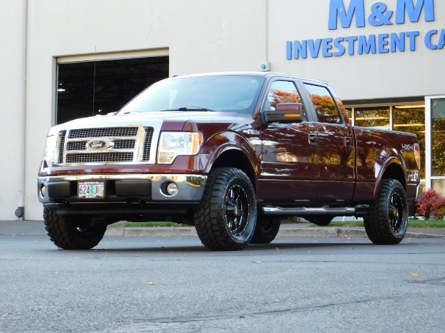 2009 Ford F-150 Lariat / Crew Cab/ 4X4/ Leather / Sunroof / LIFTED   - Photo 1 - Portland, OR 97217