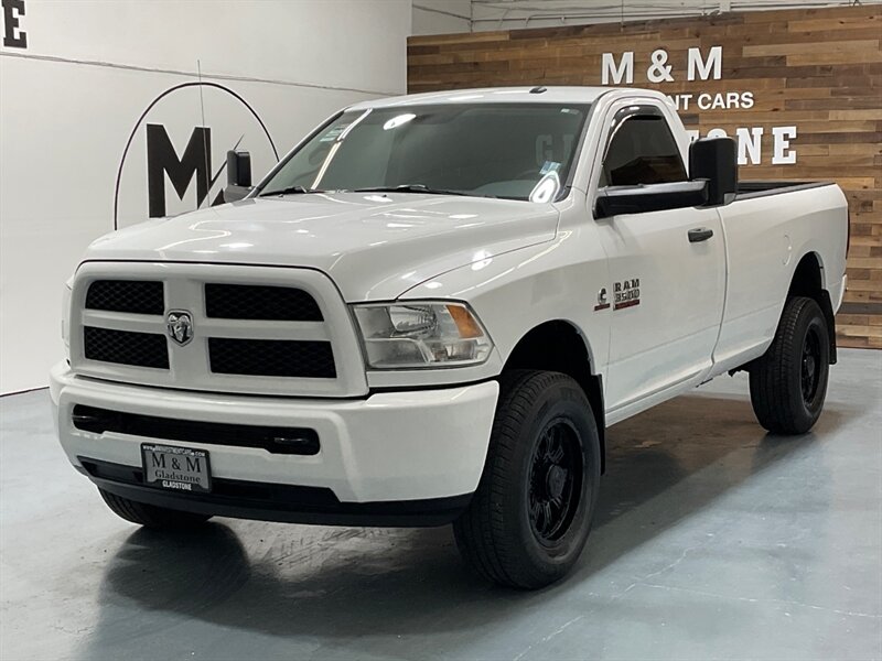 2013 RAM 3500 Tradesman Regular Cab 4X4 / 6.7L DIESEL /86K MILES  / LONG BED / ZERO RUST /Rear Airbags / Spray in bed liner - Photo 1 - Gladstone, OR 97027