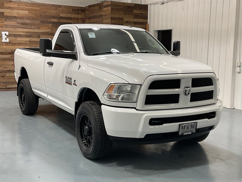 2013 RAM 3500 Tradesman Regular Cab 4X4 / 6.7L DIESEL /86K MILES  / LONG BED / ZERO RUST /Rear Airbags / Spray in bed liner - Photo 2 - Gladstone, OR 97027