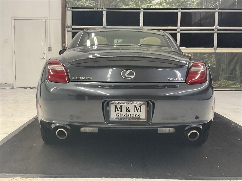 2006 Lexus SC 430 2Dr Convertible Hard Top / LOCAL / 69,000 MILE  / Leather Heated seats / Navigation & Camera / MARK LEVINSON SOUND - Photo 6 - Gladstone, OR 97027