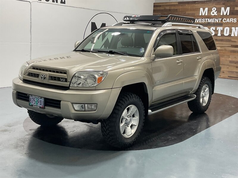 2003 Toyota 4Runner Limited 4x4 / 4.7L V8 / LIFTED w. NEW TIRES  / Leather & Navigation - Photo 1 - Gladstone, OR 97027