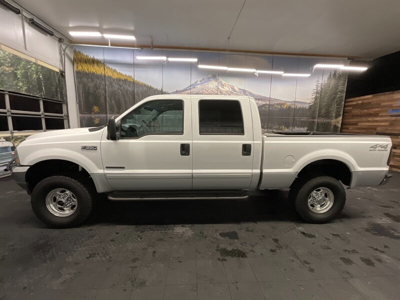 2002 Ford F-350 Lariat Crew Cab 4X4 / 7.3L DIESEL / 1-OWNER  Leather seats / 1-TON / NEW TIRES / RUST FREE / ONLY 118,000 MILES - Photo 3 - Gladstone, OR 97027