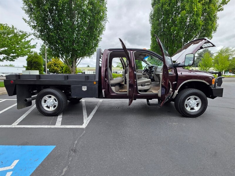 2004 Dodge Ram 3500 Flat Bed / 4X4 / 6 Speed / 5.9L CUMMINS DIESEL / Manual Transmission / Winch / High Output / Exhaust Brake / 1-TON - Photo 24 - Portland, OR 97217