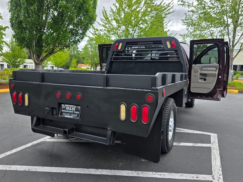 2004 Dodge Ram 3500 Flat Bed / 4X4 / 6 Speed / 5.9L CUMMINS DIESEL / Manual Transmission / Winch / High Output / Exhaust Brake / 1-TON - Photo 28 - Portland, OR 97217