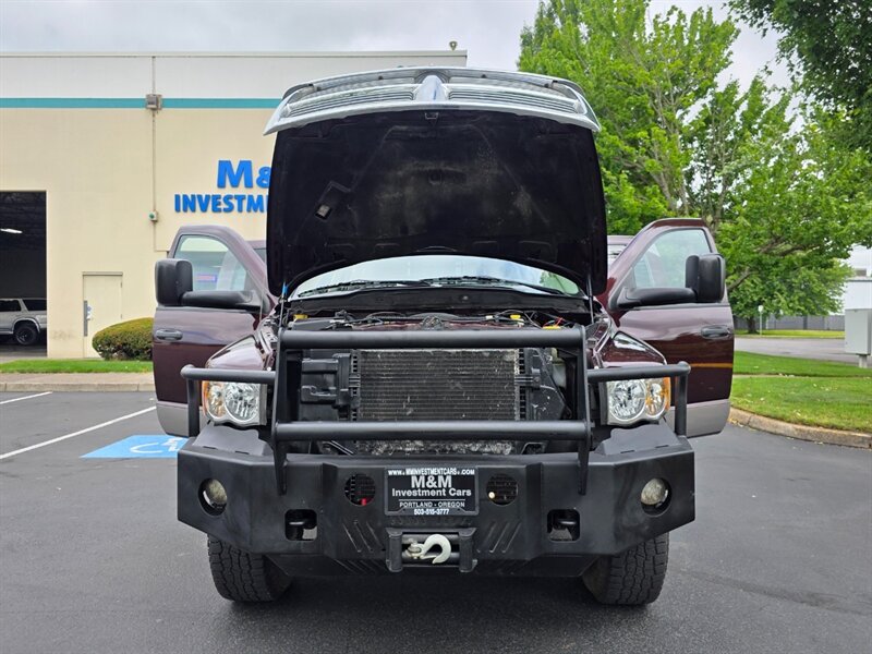 2004 Dodge Ram 3500 Flat Bed / 4X4 / 6 Speed / 5.9L CUMMINS DIESEL / Manual Transmission / Winch / High Output / Exhaust Brake / 1-TON - Photo 29 - Portland, OR 97217