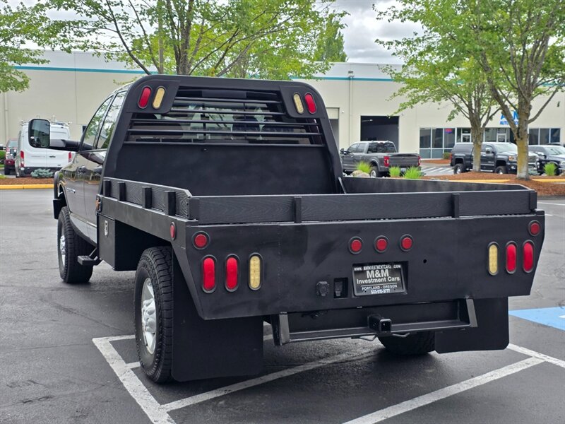 2004 Dodge Ram 3500 Flat Bed / 4X4 / 6 Speed / 5.9L CUMMINS DIESEL / Manual Transmission / Winch / High Output / Exhaust Brake / 1-TON - Photo 7 - Portland, OR 97217