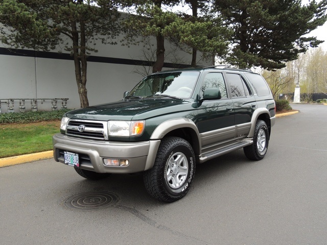 1999 Toyota 4Runner Limited Edition / V6 / 4WD / Leather / Diff Locks