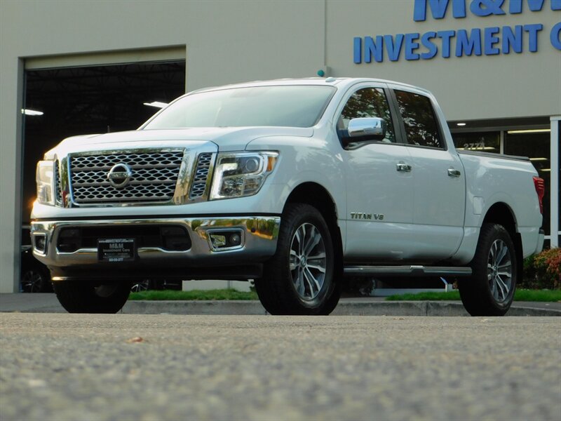 2018 Nissan Titan Sl Crew Cab 4x4   V8 5.6l   Navigation   Camera 