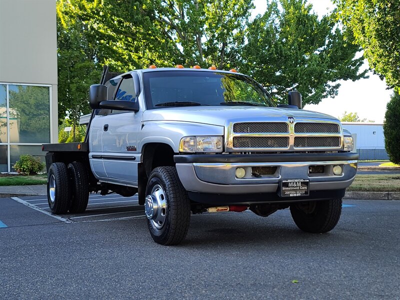 2002 Dodge Ram 3500 Dually FLAT BED 4X4 5.9L DIESEL / 1-TON / 151K MLS  / LONG BED / CUMMINS / LOW MILES - Photo 47 - Portland, OR 97217