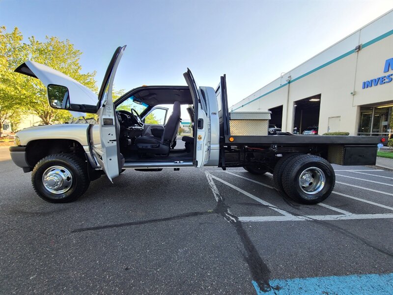 2002 Dodge Ram 3500 Dually FLAT BED 4X4 5.9L DIESEL / 1-TON / 151K MLS  / LONG BED / CUMMINS / LOW MILES - Photo 23 - Portland, OR 97217