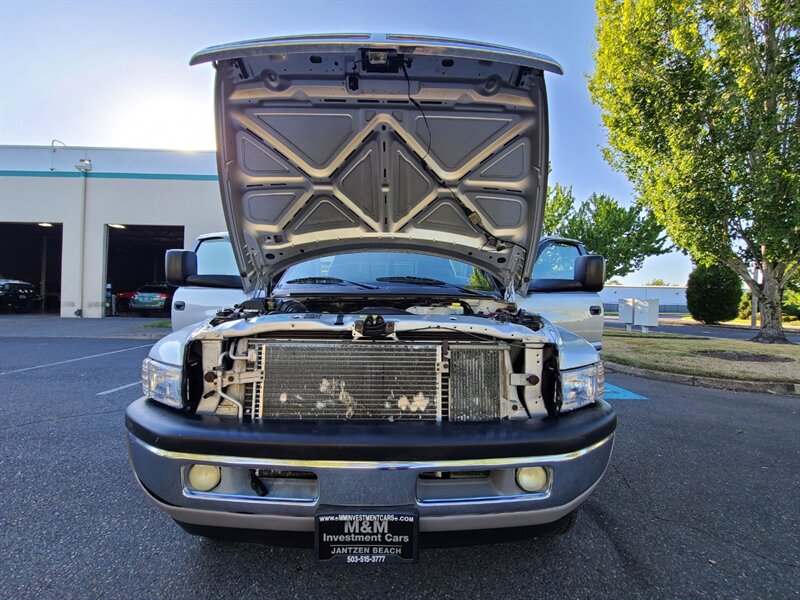 2002 Dodge Ram 3500 Dually FLAT BED 4X4 5.9L DIESEL / 1-TON / 151K MLS  / LONG BED / CUMMINS / LOW MILES - Photo 29 - Portland, OR 97217