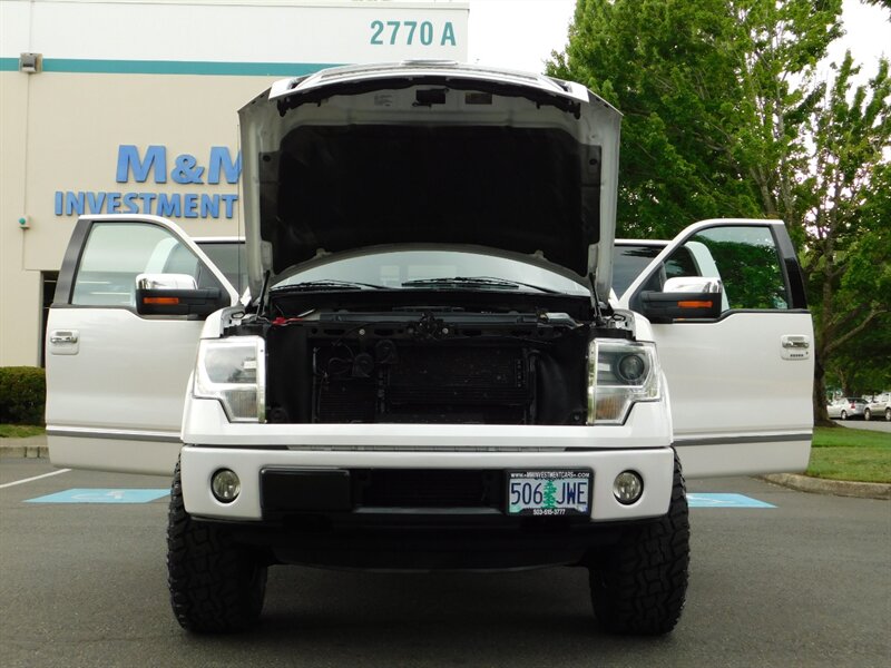 2013 Ford F-150 Platinum Crew Cab 4X4 / 3.5L ECOBOOST / LIFTED   - Photo 32 - Portland, OR 97217