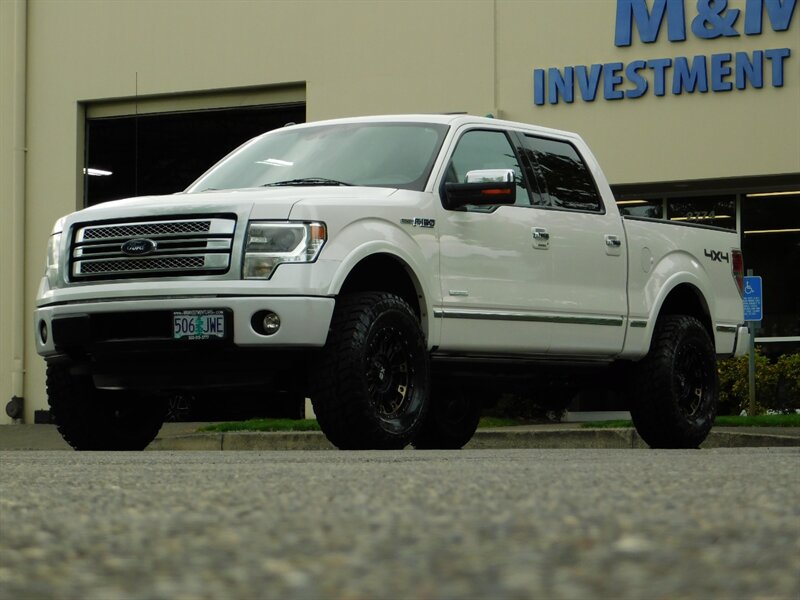 2013 Ford F-150 Platinum Crew Cab 4X4 / 3.5L ECOBOOST / LIFTED   - Photo 44 - Portland, OR 97217