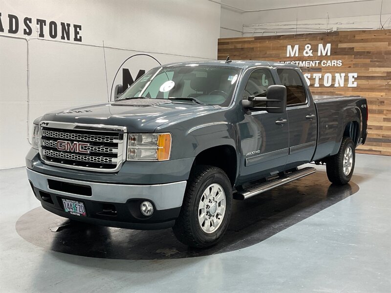 2013 GMC Sierra 3500 SLE Crew Cab 4X4 / 6.6L DIESEL / ONLY 29.000 MILES  / LOCAL w. ZERO RUST / SRW - Photo 1 - Gladstone, OR 97027