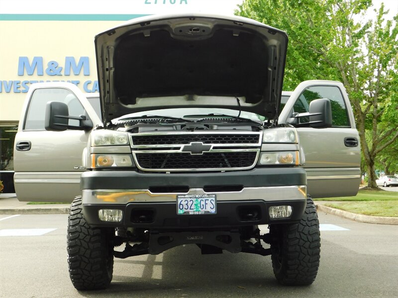 2006 Chevrolet Silverado 2500 LT Crew Cab 4X4 6.6L DURAMAX DIESEL / LBZ / LIFTED   - Photo 33 - Portland, OR 97217