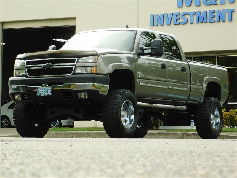 2006 Chevrolet Silverado 2500 LT Crew Cab 4X4 6.6L DURAMAX DIESEL / LBZ / LIFTED   - Photo 1 - Portland, OR 97217