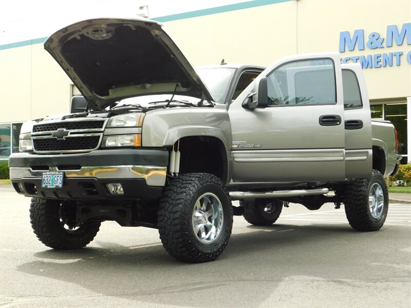 2006 Chevrolet Silverado 2500 LT Crew Cab 4X4 6.6L DURAMAX DIESEL / LBZ / LIFTED   - Photo 25 - Portland, OR 97217