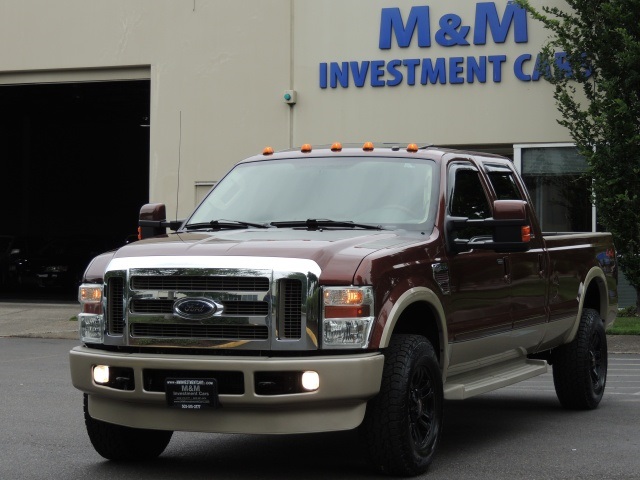 2008 Ford F-350 Super Duty Lariat / KING RANCH / 4X4 / 6.4L DIESEL   - Photo 47 - Portland, OR 97217