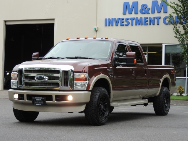 2008 Ford F-350 Super Duty Lariat / KING RANCH / 4X4 / 6.4L DIESEL   - Photo 45 - Portland, OR 97217