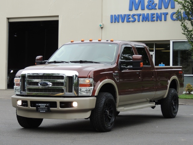 2008 Ford F-350 Super Duty Lariat / KING RANCH / 4X4 / 6.4L DIESEL   - Photo 43 - Portland, OR 97217