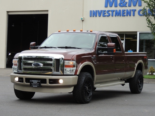 2008 Ford F-350 Super Duty Lariat / KING RANCH / 4X4 / 6.4L DIESEL   - Photo 44 - Portland, OR 97217