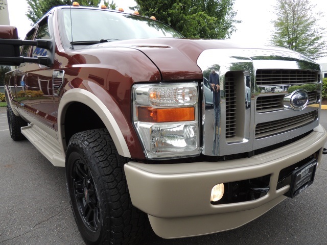 2008 Ford F-350 Super Duty Lariat / KING RANCH / 4X4 / 6.4L DIESEL   - Photo 10 - Portland, OR 97217